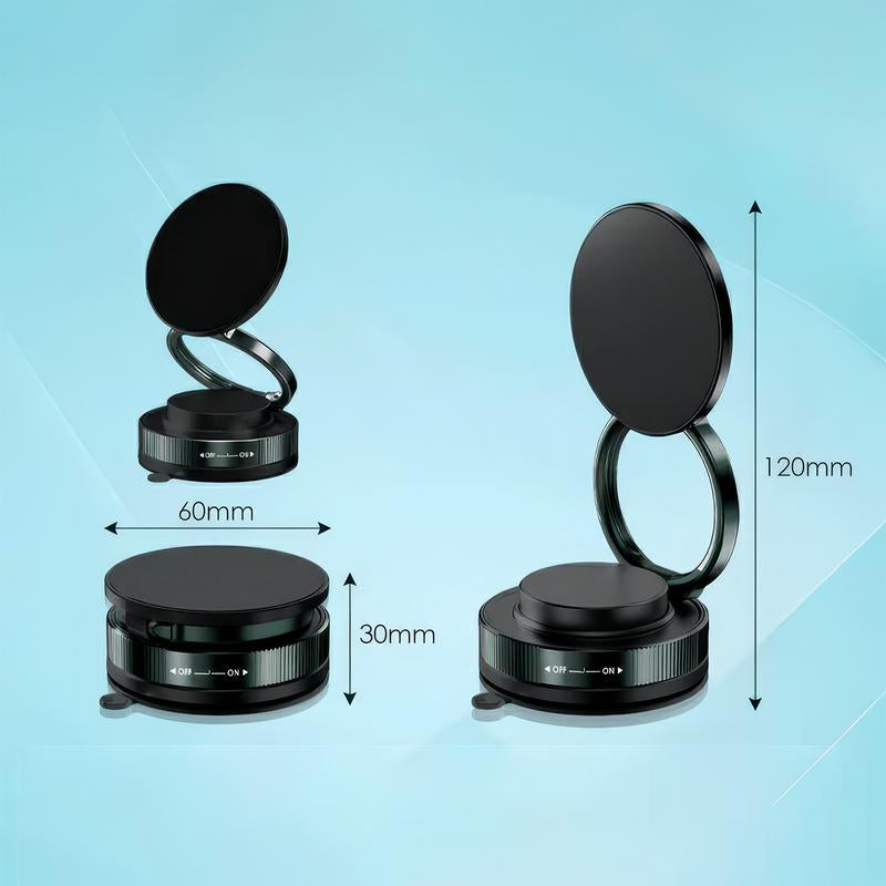 Experience Ultimate Convenience with the 360° Rotating Magnetic Phone Holder – Perfect for Your Car, Gym, or Makeup Routine!
