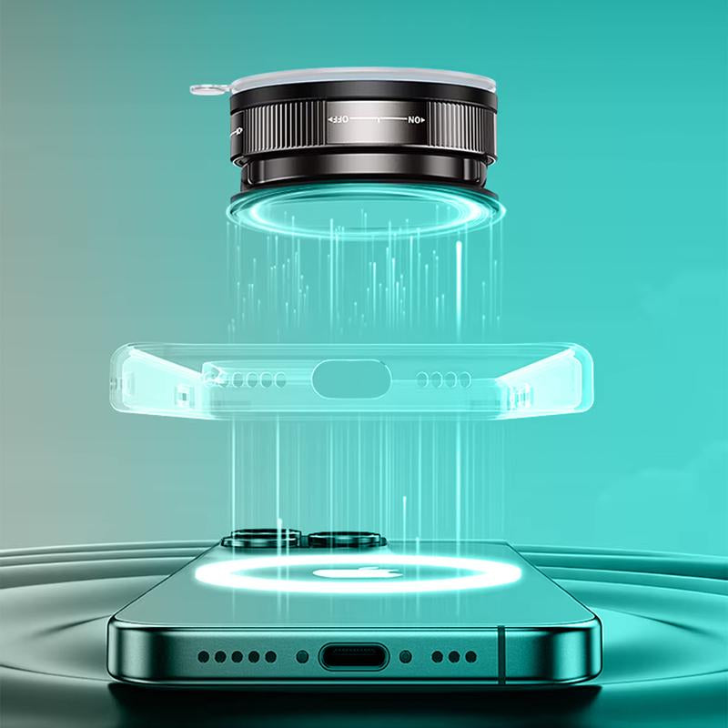 Experience Ultimate Convenience with the 360° Rotating Magnetic Phone Holder – Perfect for Your Car, Gym, or Makeup Routine!
