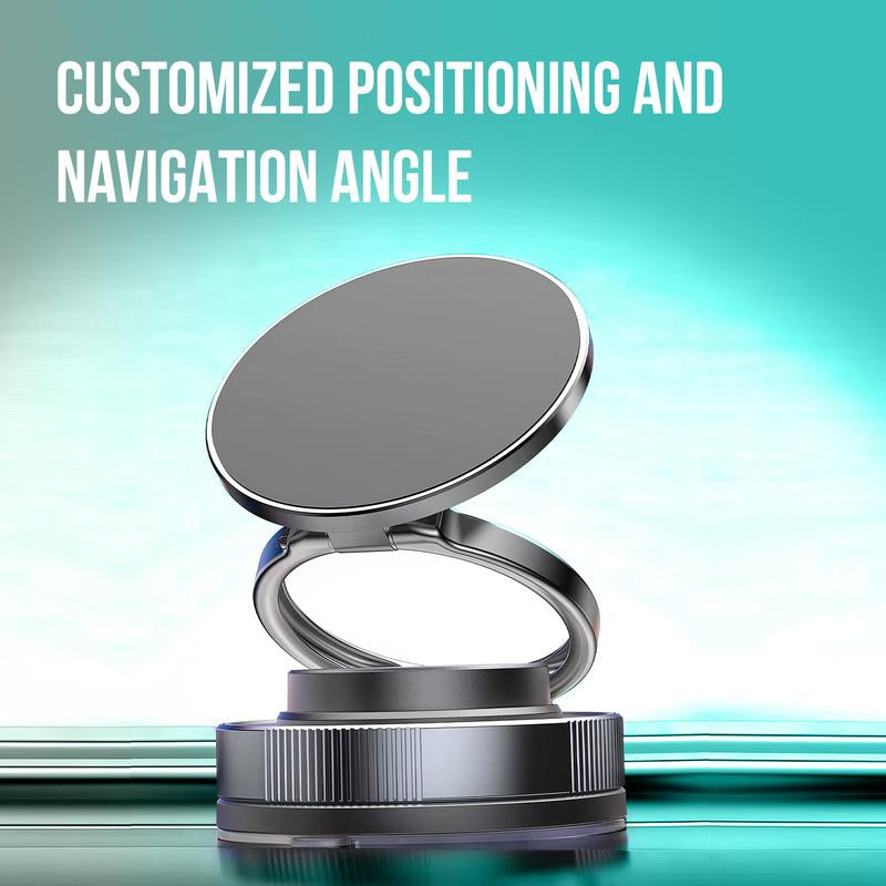 Experience Ultimate Convenience with the 360° Rotating Magnetic Phone Holder – Perfect for Your Car, Gym, or Makeup Routine!